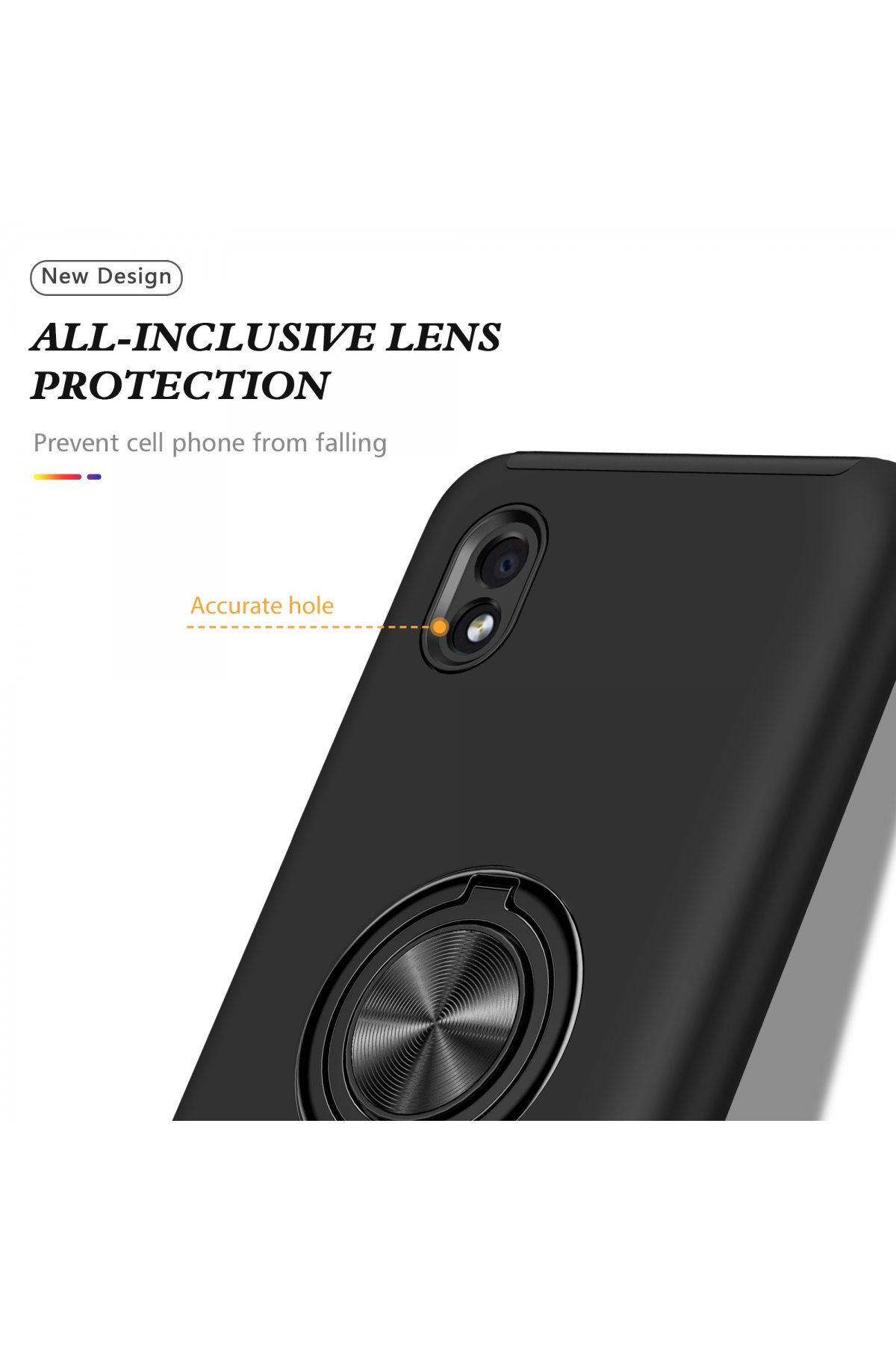 Newface Samsung Galaxy A01 Core Kılıf Auto Focus Karbon Kapak - Kahverengi