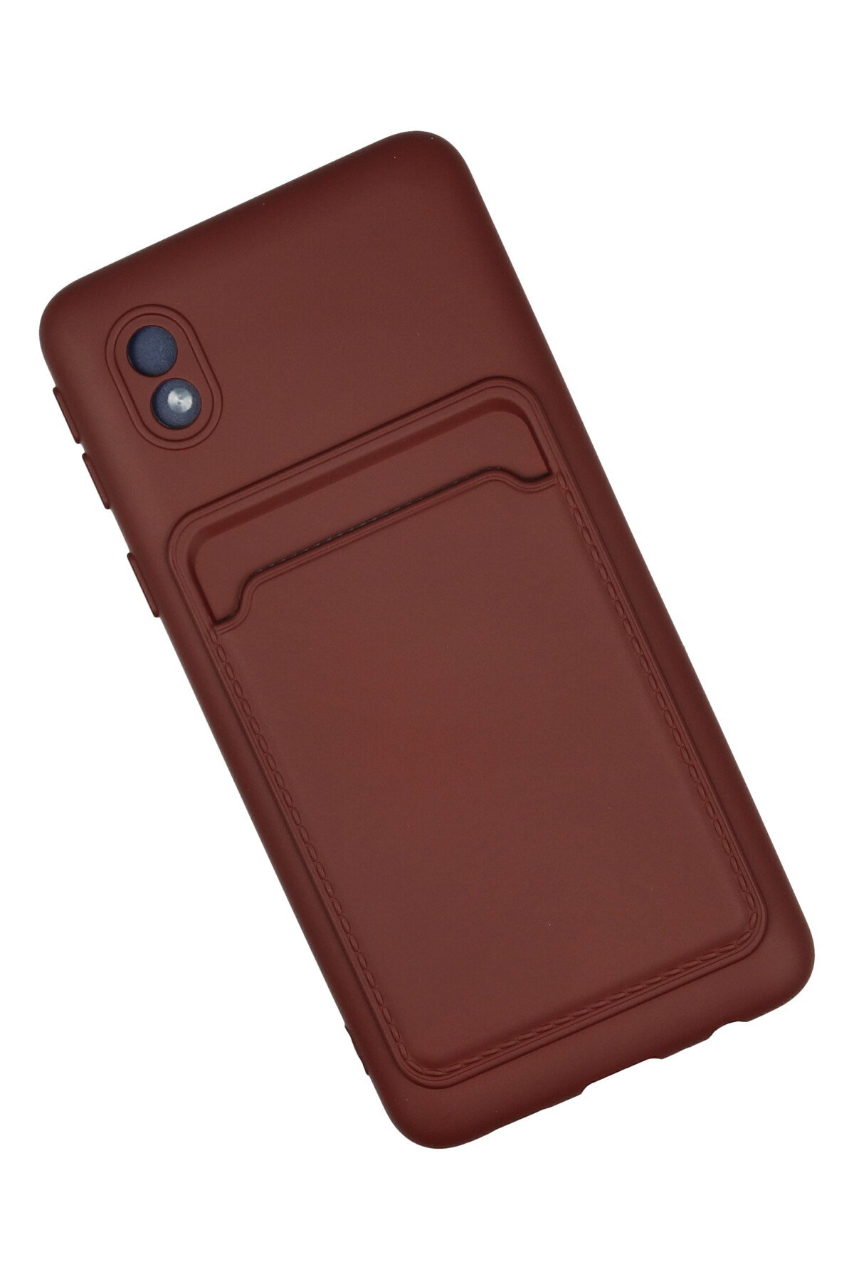 Newface Samsung Galaxy A01 Core Kılıf Elit Yüzüklü Kapak - Kırmızı