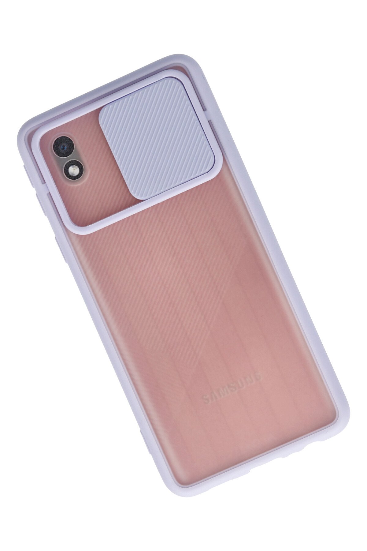 Newface Samsung Galaxy A01 Core Kılıf Platin Silikon - Siyah