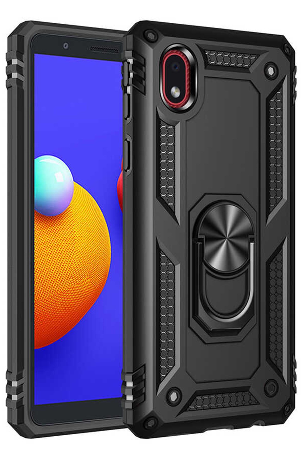 Newface Samsung Galaxy A01 Core Kılıf Lüx Şeffaf Silikon