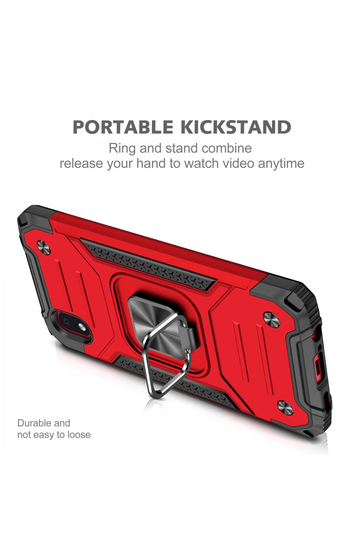 Newface Samsung Galaxy A01 Core Kılıf Palm Buzlu Kamera Sürgülü Silikon - Lacivert