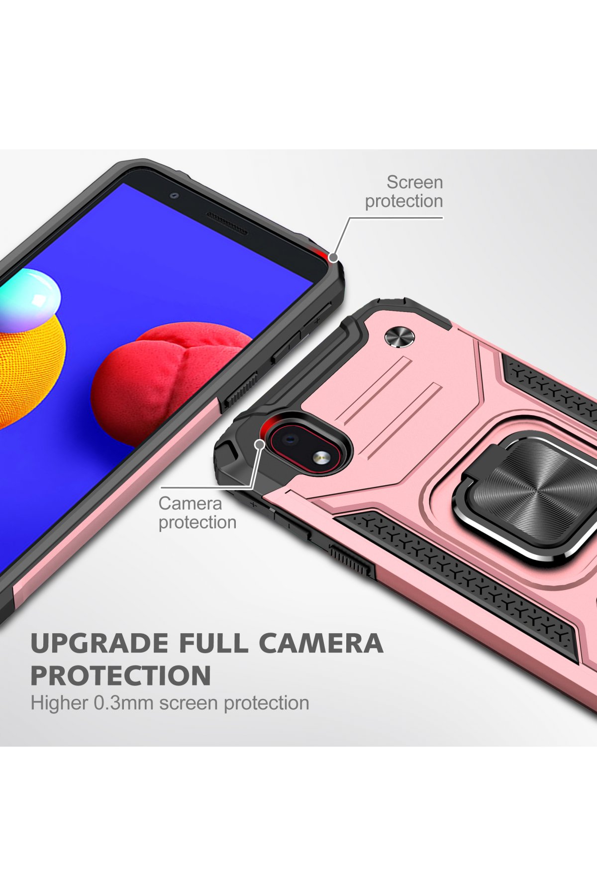 Newface Samsung Galaxy A01 Core Kılıf S Silikon - Siyah