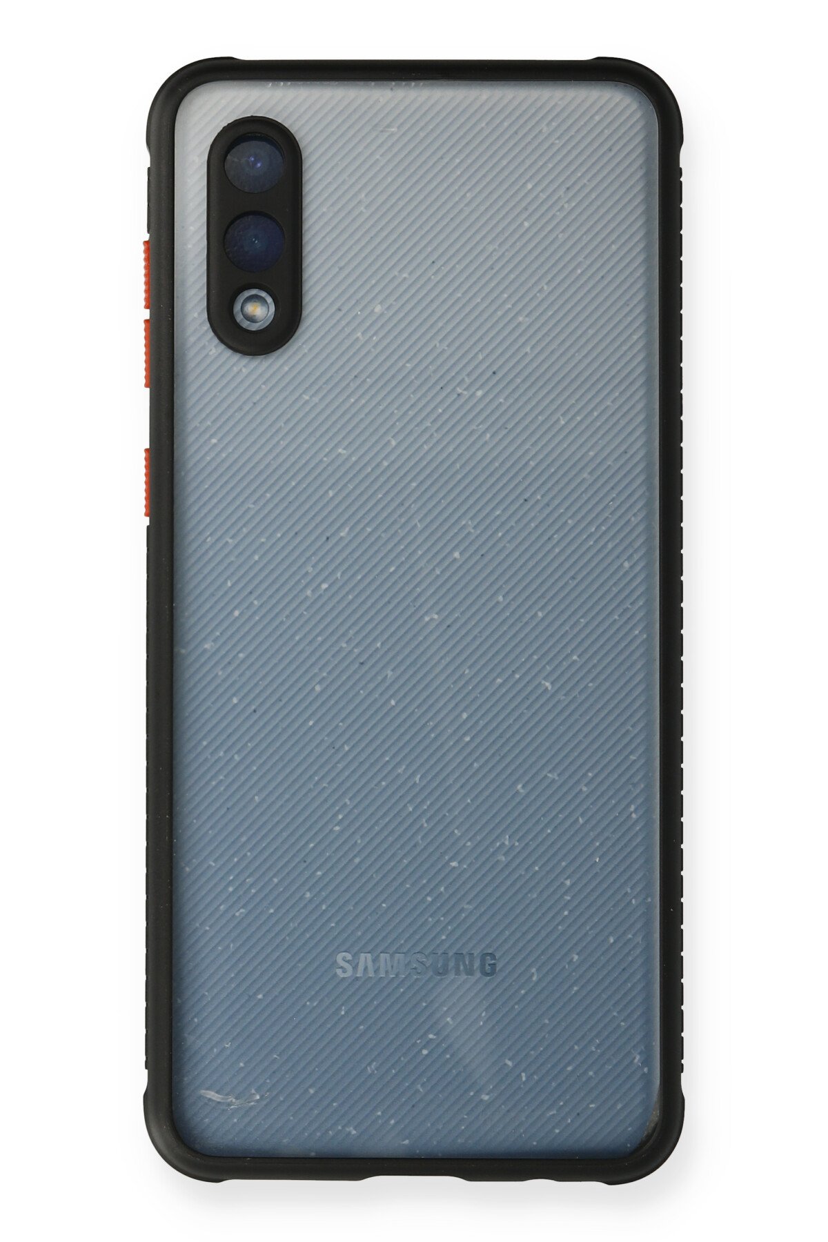 Newface Samsung Galaxy A02 Kılıf Zuma Kartvizitli Yüzüklü Silikon - Siyah