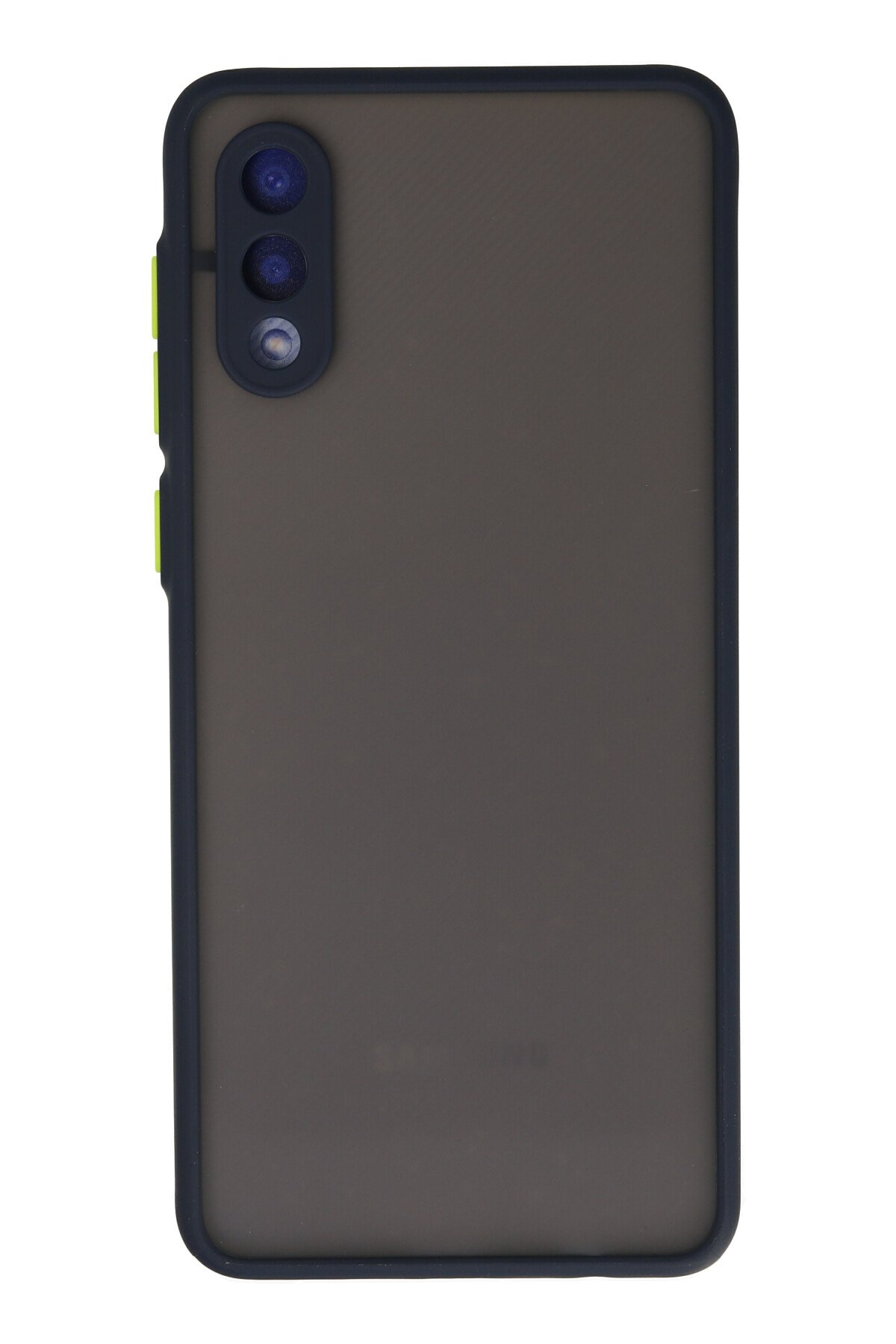 Newface Samsung Galaxy A02 Kılıf Platin Silikon - Siyah