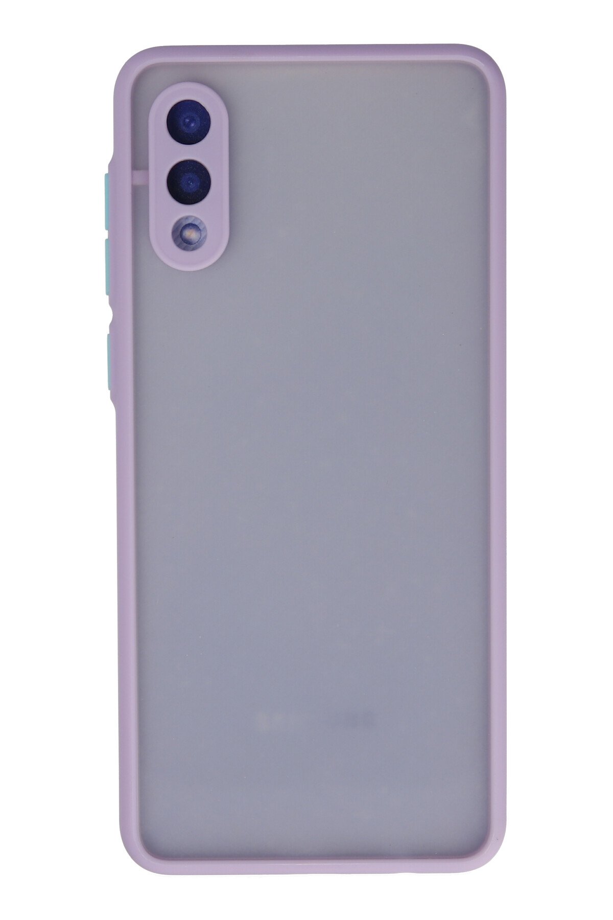 Newface Samsung Galaxy A02 Kılıf Platin Silikon - Yeşil