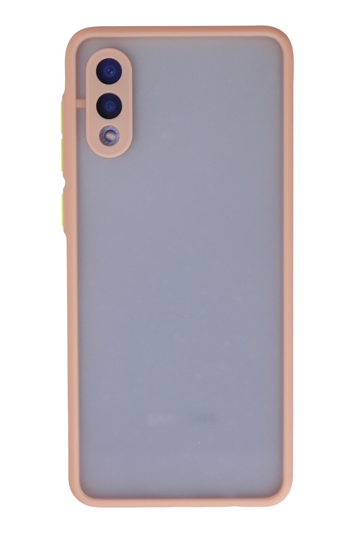 Newface Samsung Galaxy A02 Kılıf Sofya Yüzüklü Silikon Kapak - Kırmızı