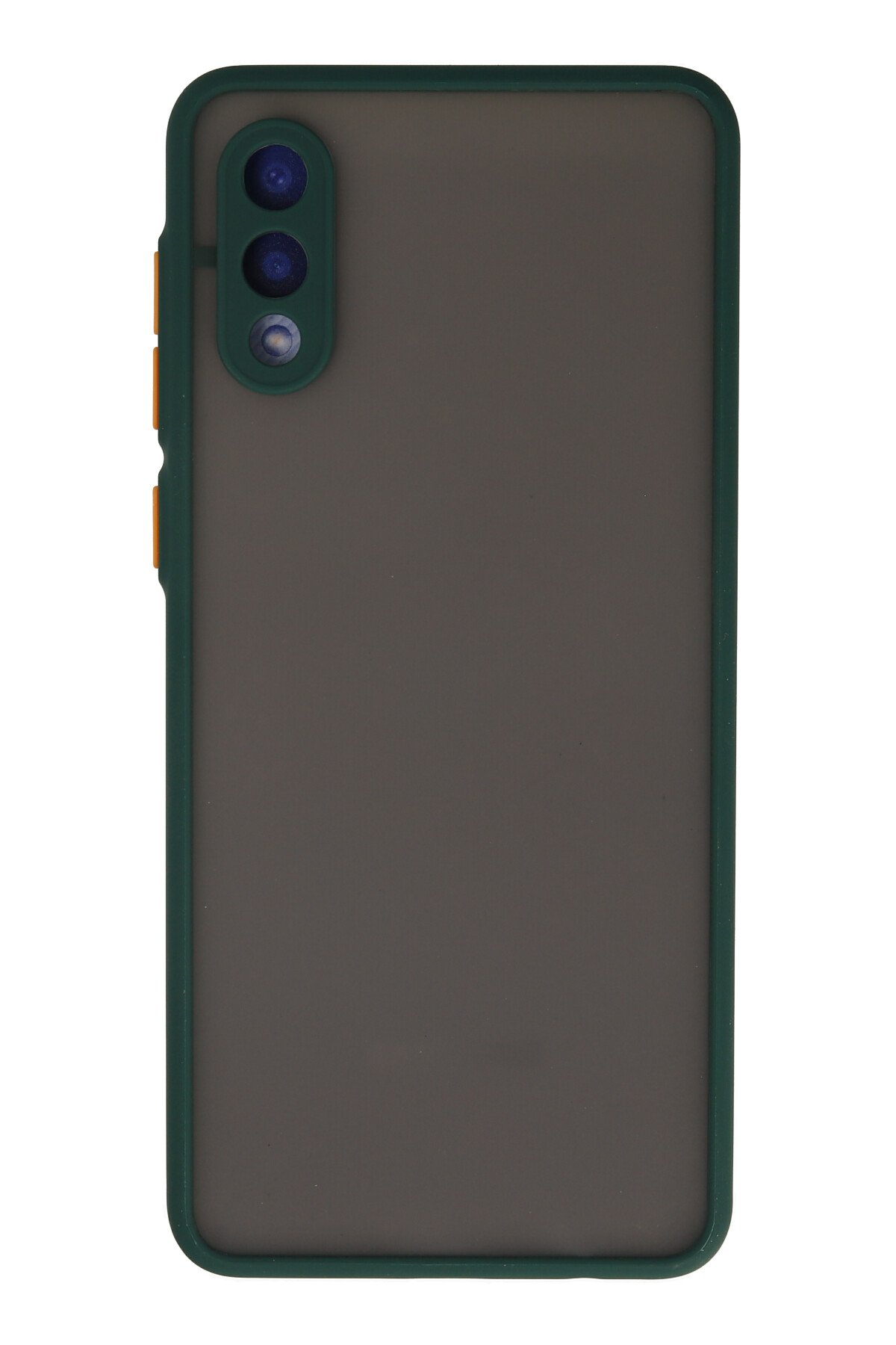 Newface Samsung Galaxy A02 Kılıf Sofya Yüzüklü Silikon Kapak - Gold