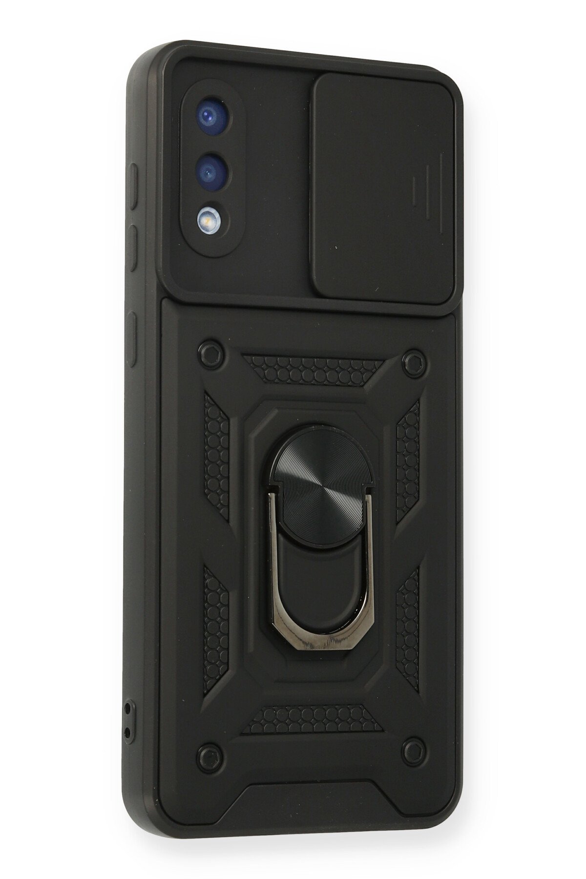 Newface Samsung Galaxy A02 Kılıf Platin Kamera Koruma Silikon - Pembe