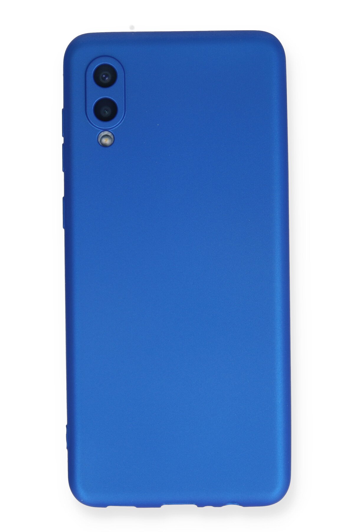Newface Samsung Galaxy A02 Kılıf Platin Silikon - Lacivert