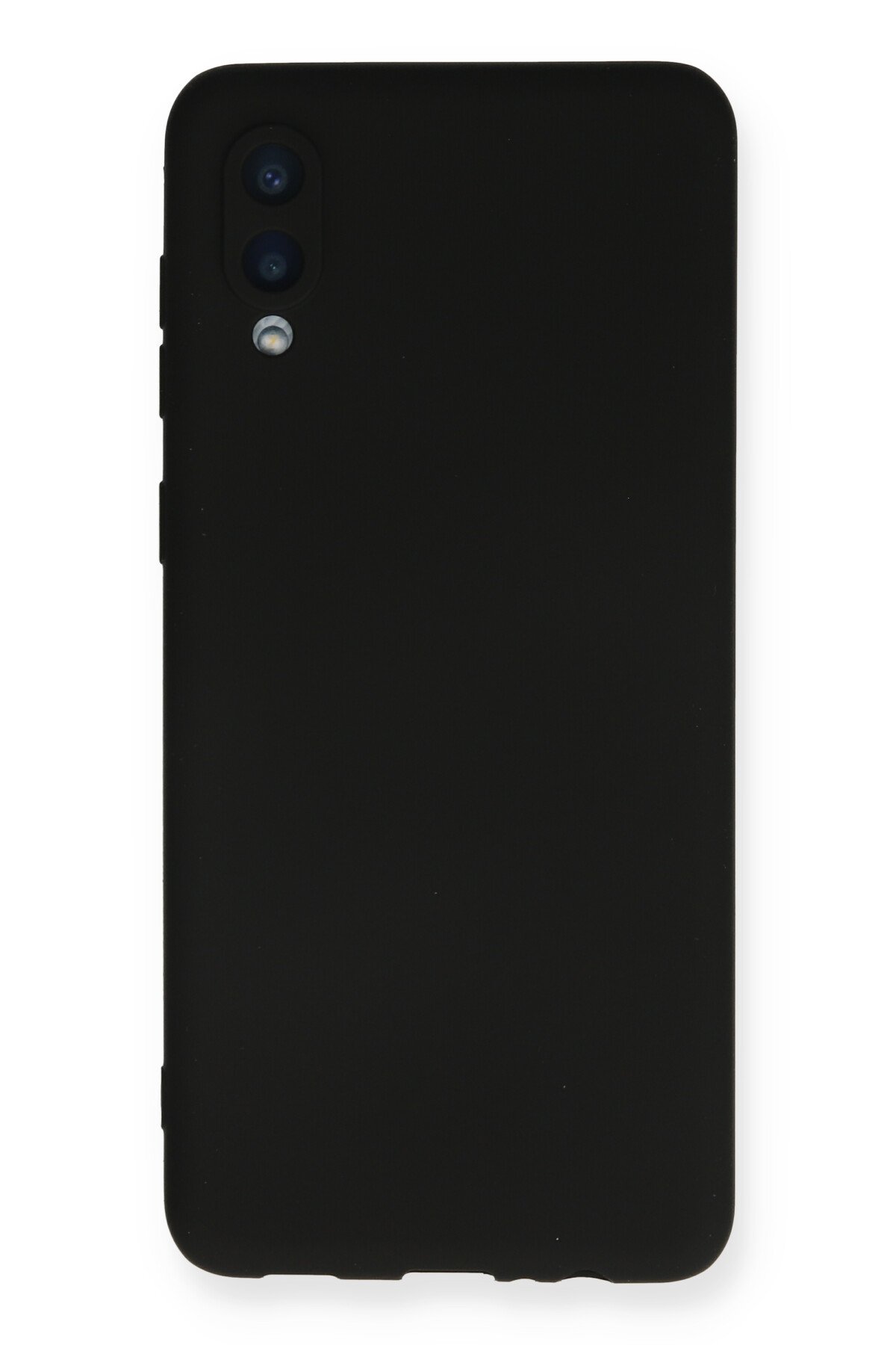 Newface Samsung Galaxy A02 Kılıf Nano içi Kadife Silikon - Sky Blue