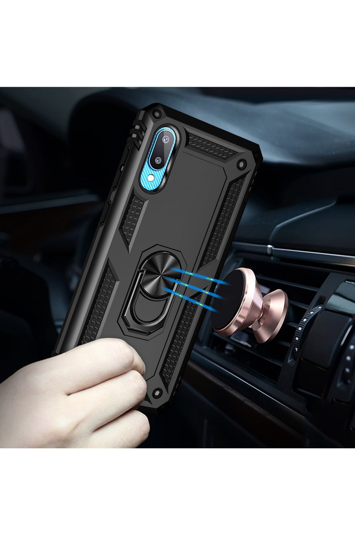 Newface Samsung Galaxy A02 Kılıf Platin Kamera Koruma Silikon - Sarı