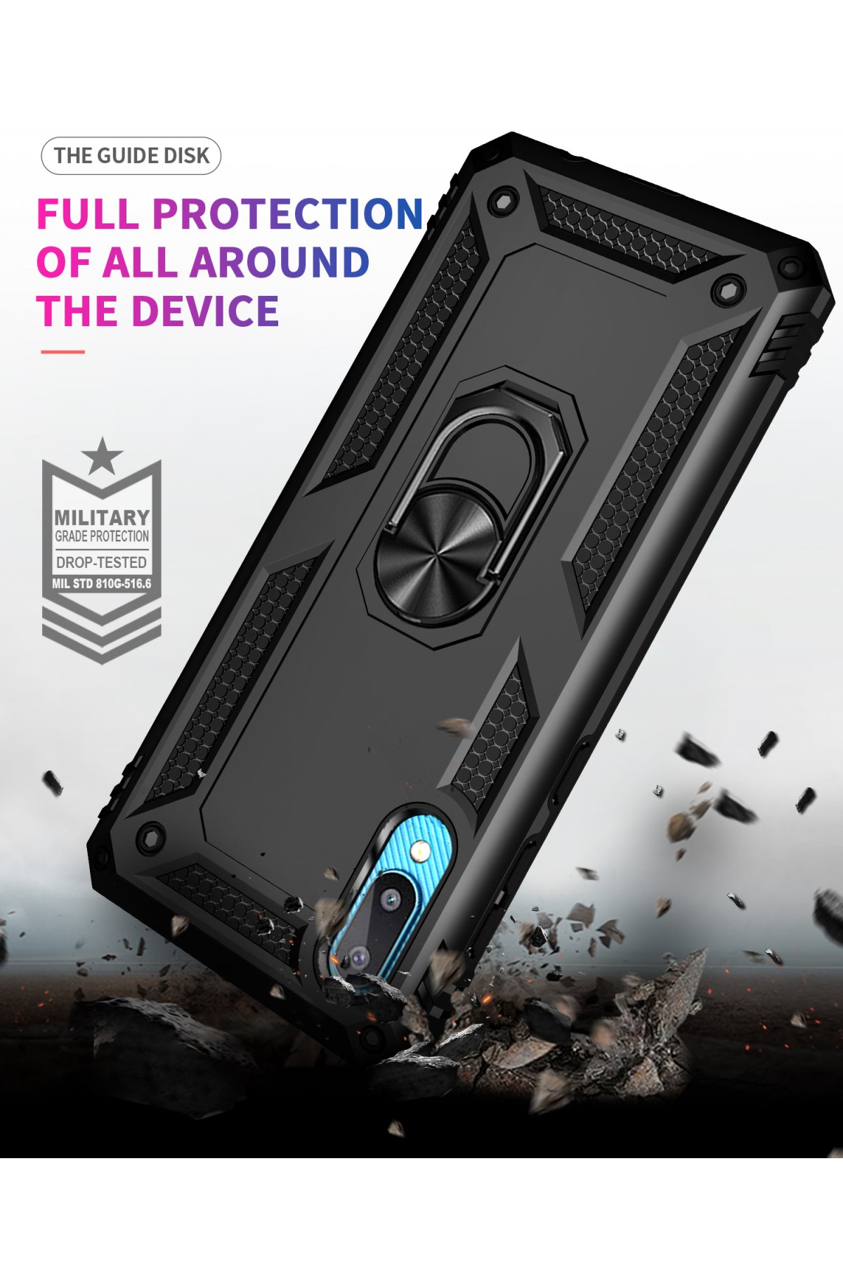 Newface Samsung Galaxy A02 Kılıf Platin Kamera Koruma Silikon - Sarı