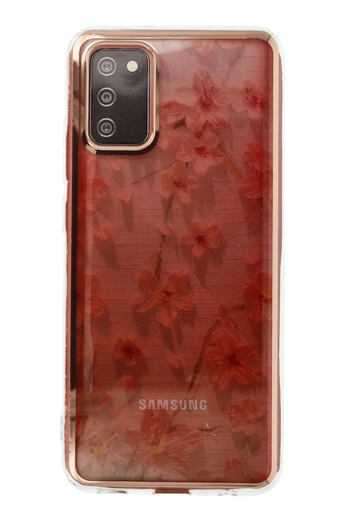 Newface Samsung Galaxy A02S Kılıf Platin Kamera Koruma Silikon - Lila