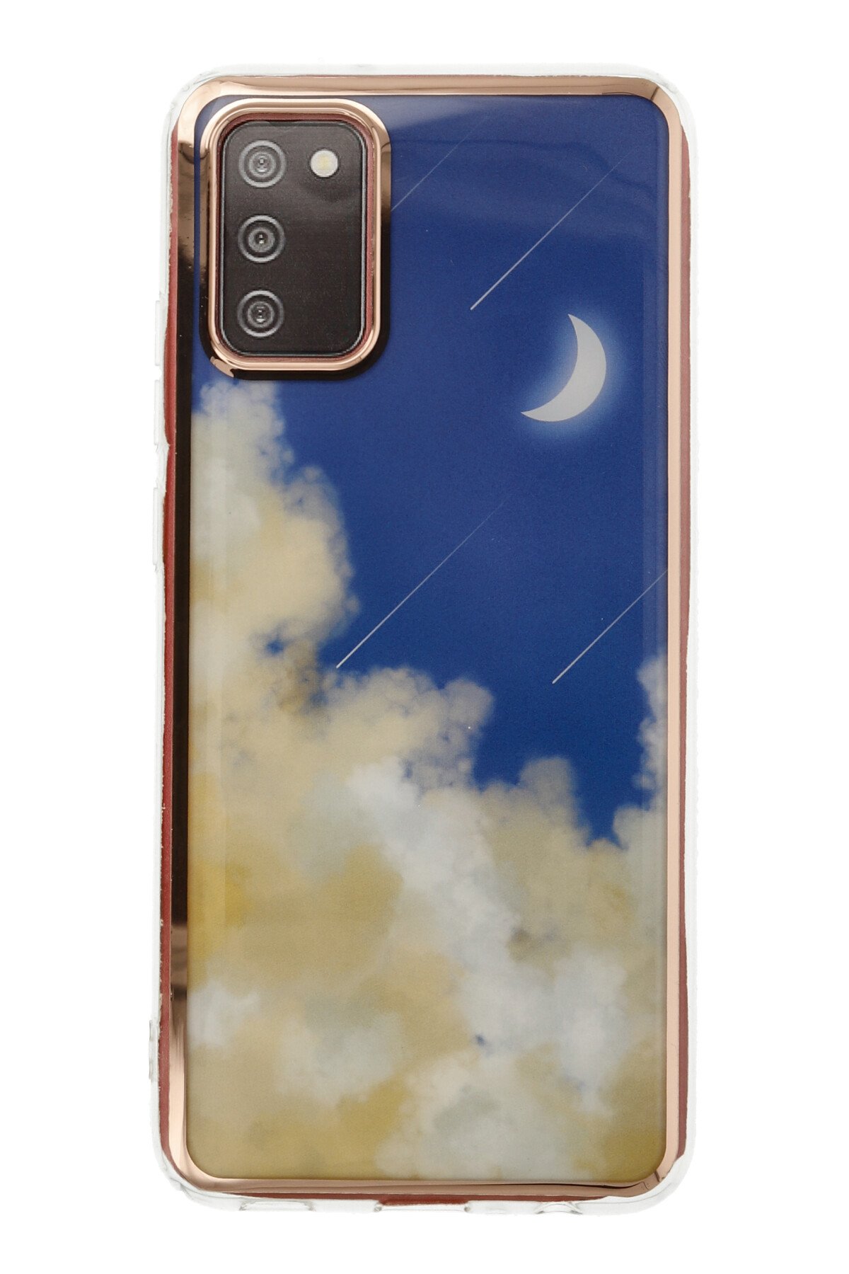 Newface Samsung Galaxy A02S Kılıf Nano içi Kadife Silikon - Turuncu