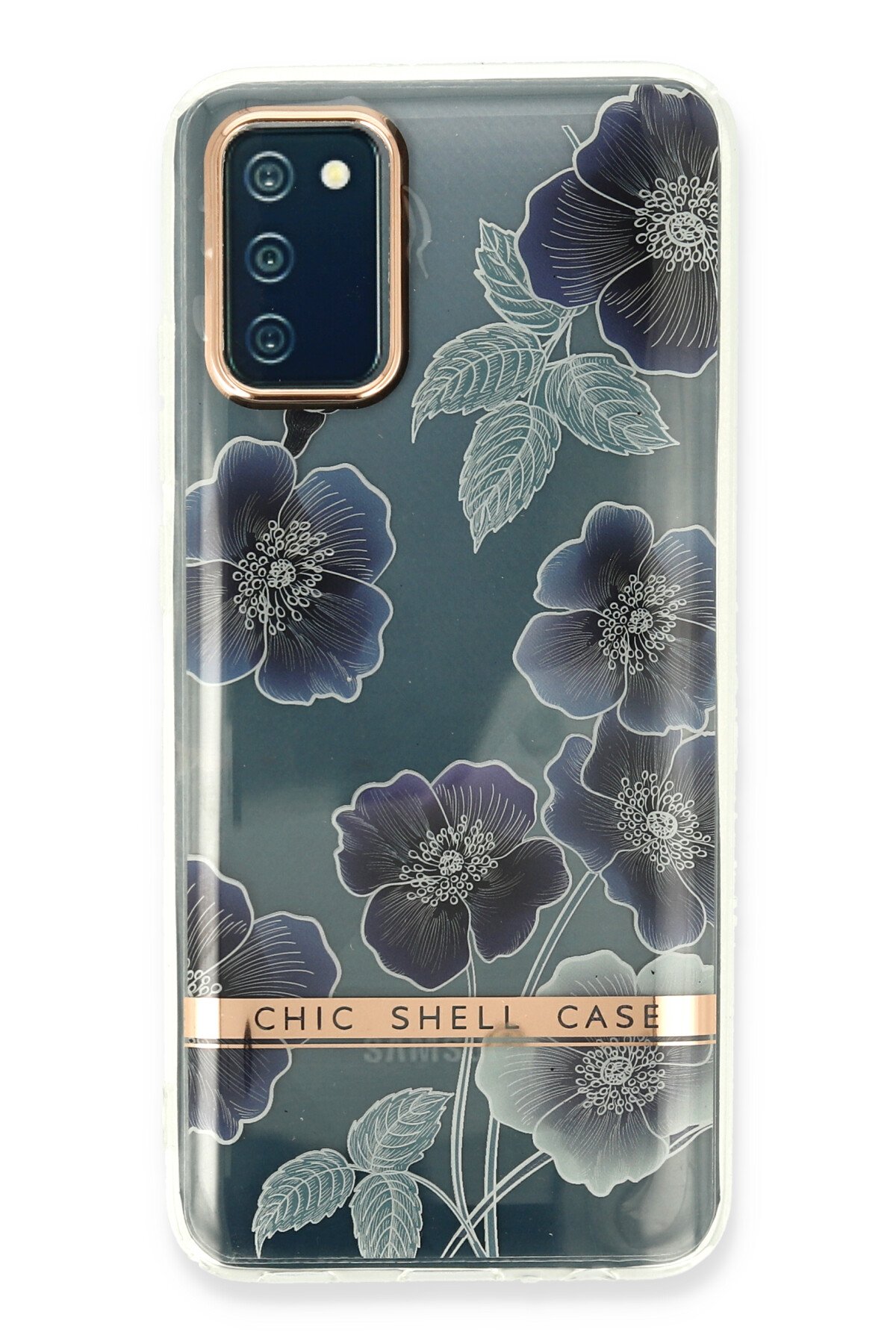 Newface Samsung Galaxy A02S Kılıf Platin Silikon - Lila