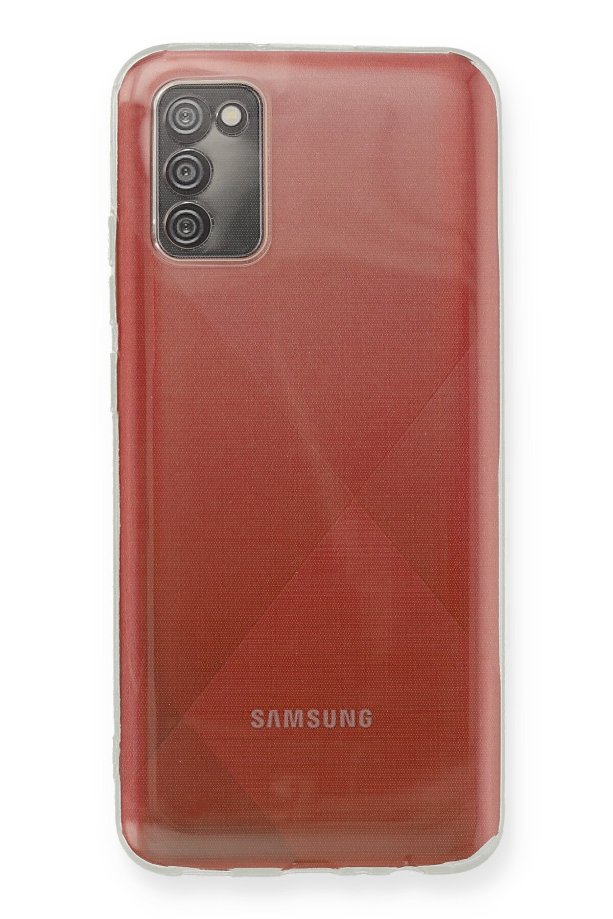Newface Samsung Galaxy A02S Kılıf Zegna Yüzüklü Silikon Kapak - Koyu Yeşil