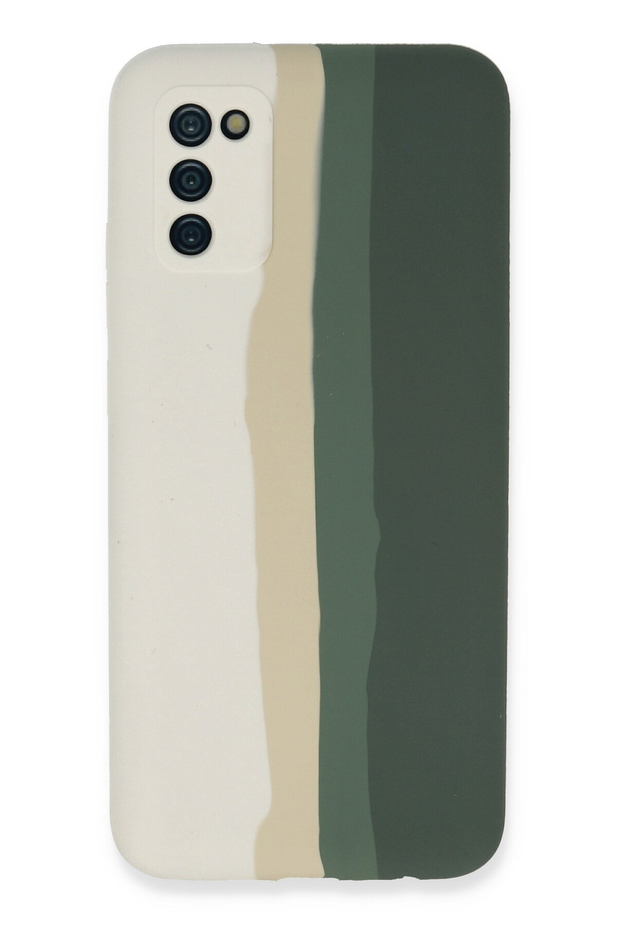 Newface Samsung Galaxy A02S Kılıf Platin Silikon - Lacivert