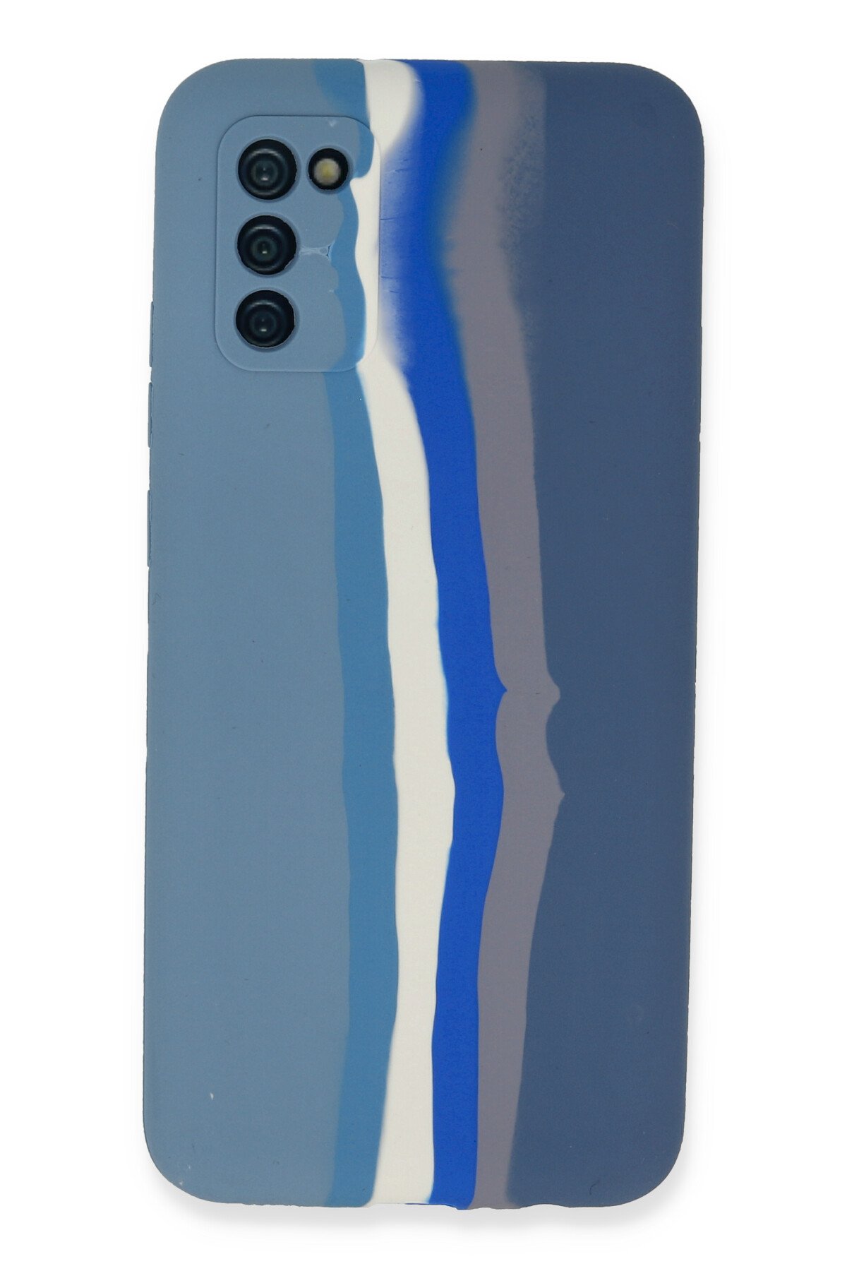 Newface Samsung Galaxy A02S Kılıf Zegna Yüzüklü Silikon Kapak - Kırmızı