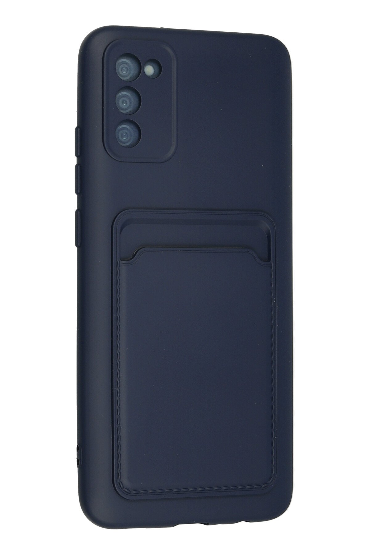 Newface Samsung Galaxy A02S Kılıf First Silikon - Gold