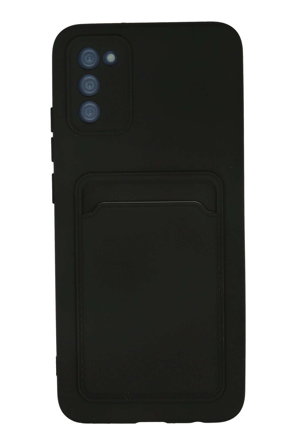 Newface Samsung Galaxy A02S Kılıf Loop Deri Silikon - Lacivert