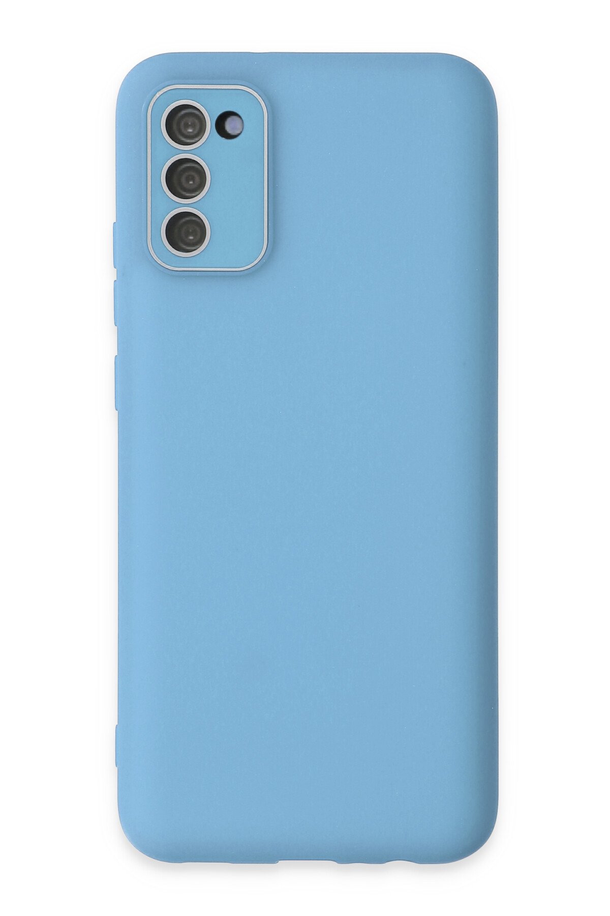 Newface Samsung Galaxy A02S Kılıf Montreal Silikon Kapak - Siyah