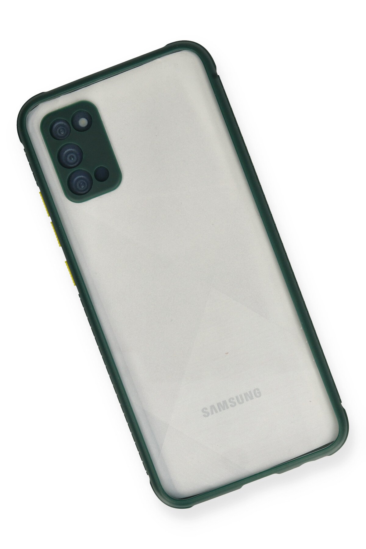 Newface Samsung Galaxy A02S Kılıf Auto Focus Kapak - Kırmızı