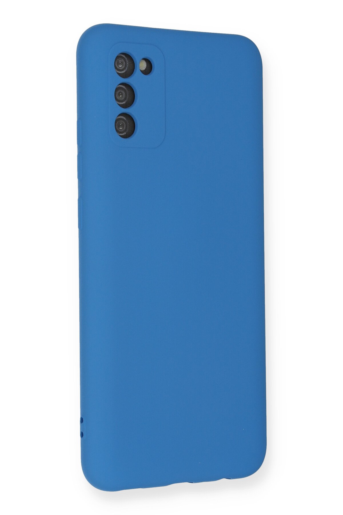 Newface Samsung Galaxy A02S Kılıf Elit Yüzüklü Kapak - Lacivert