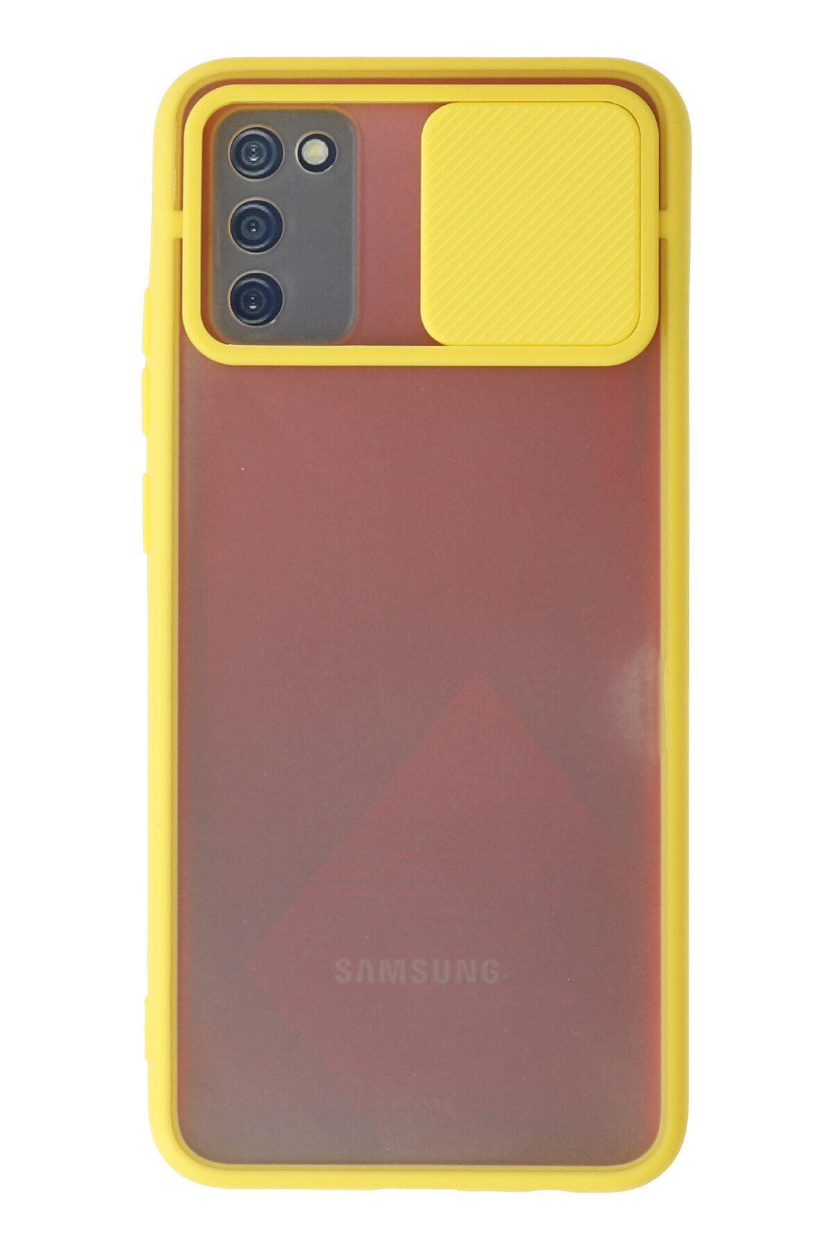 Newface Samsung Galaxy A02S Kılıf Montreal Yüzüklü Silikon Kapak - Yeşil