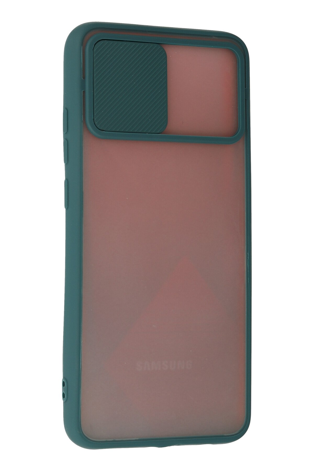 Newface Samsung Galaxy A03S Kılıf Mega Standlı Silikon - Lila