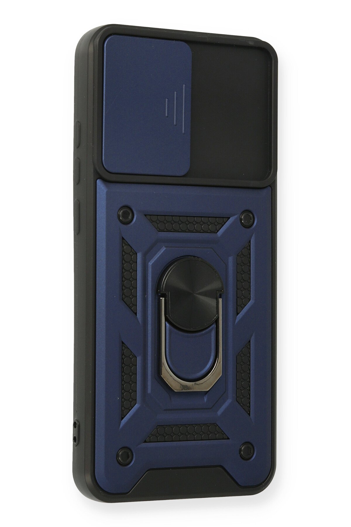 Newface Samsung Galaxy A03S Kılıf Volet Silikon - Beyaz