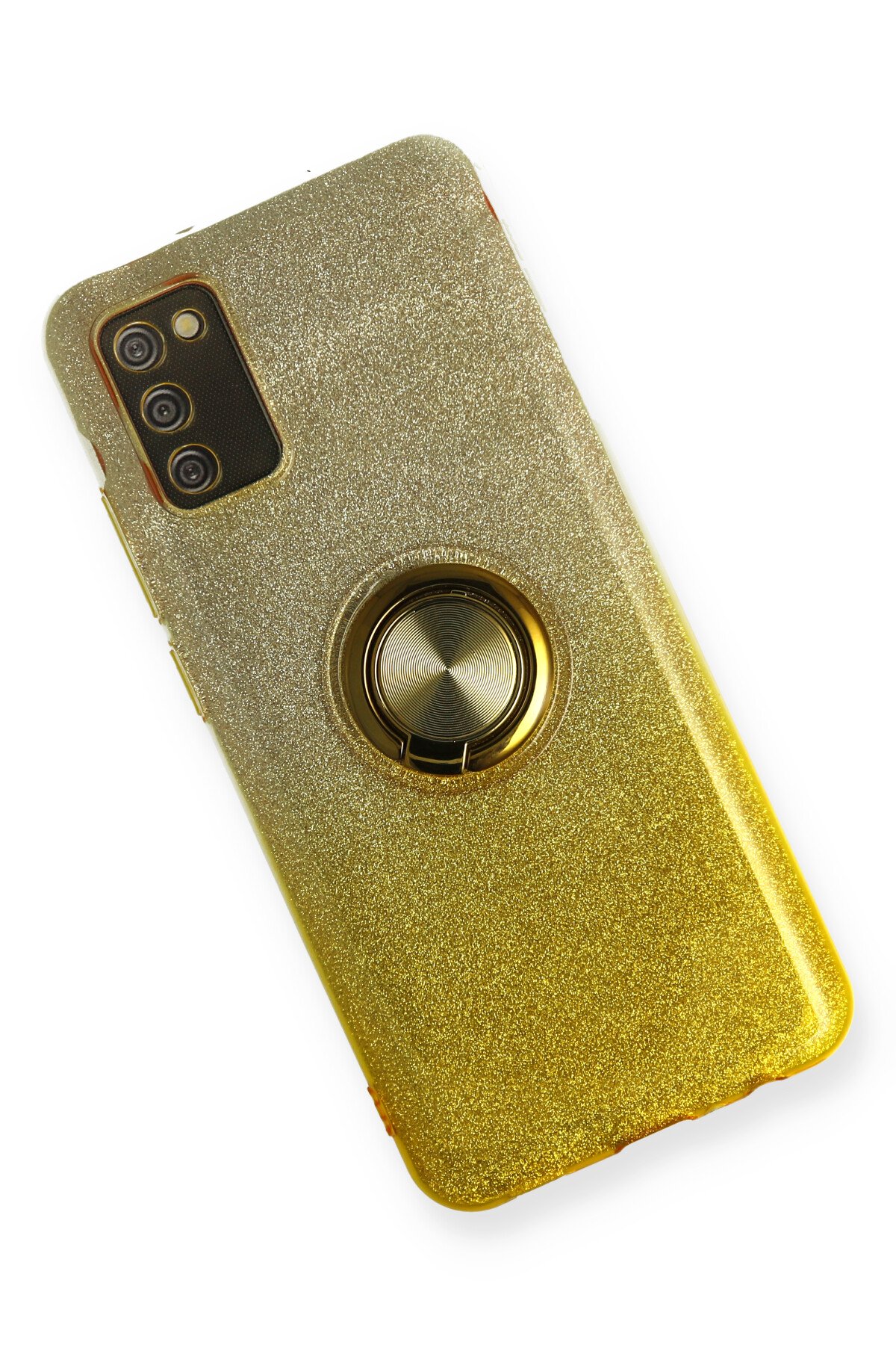 Newface Samsung Galaxy A02S Kılıf Liva Lens Silikon - Lila