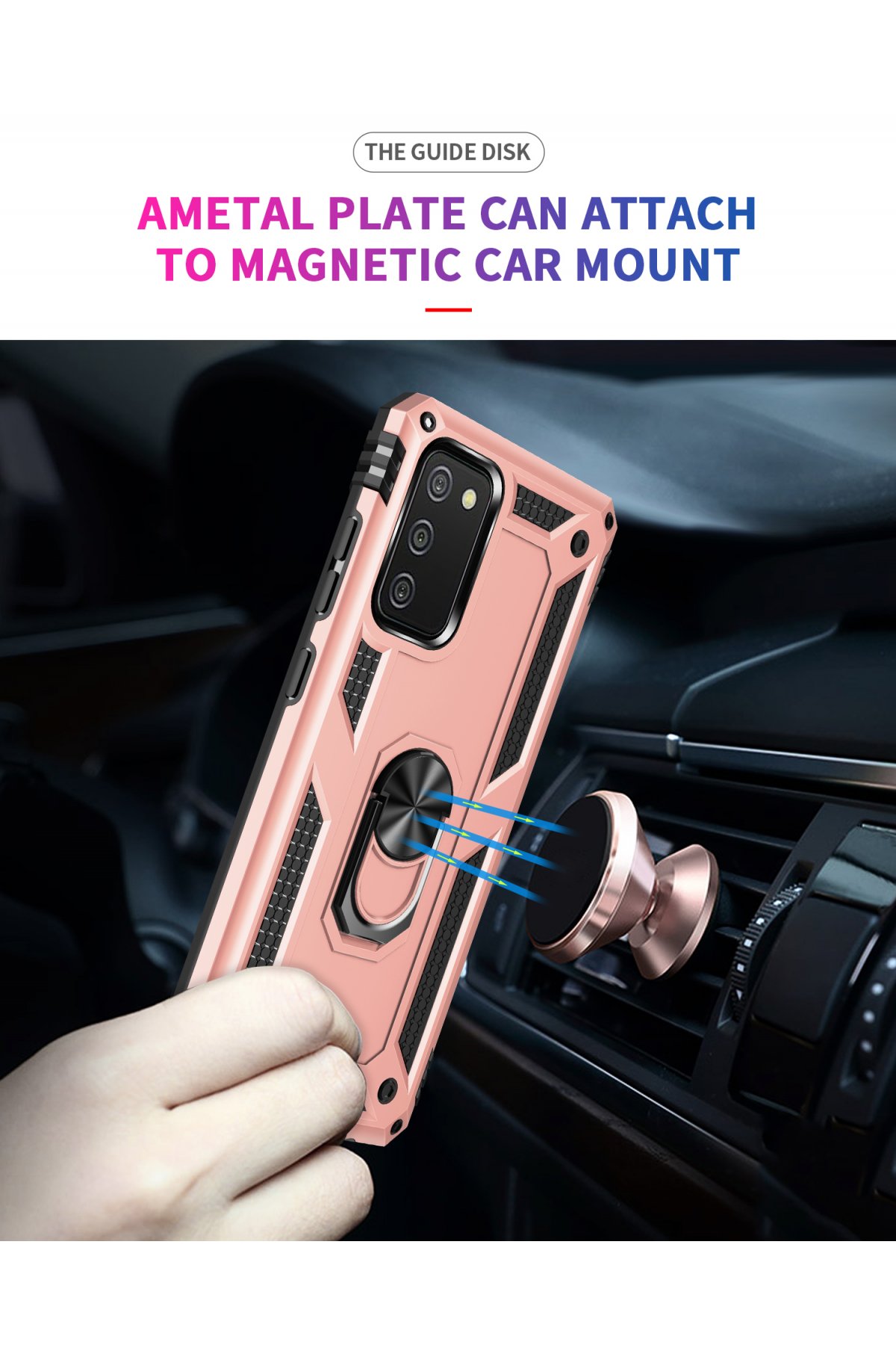 Newface Samsung Galaxy A03S Kılıf Nano içi Kadife Silikon - Mavi