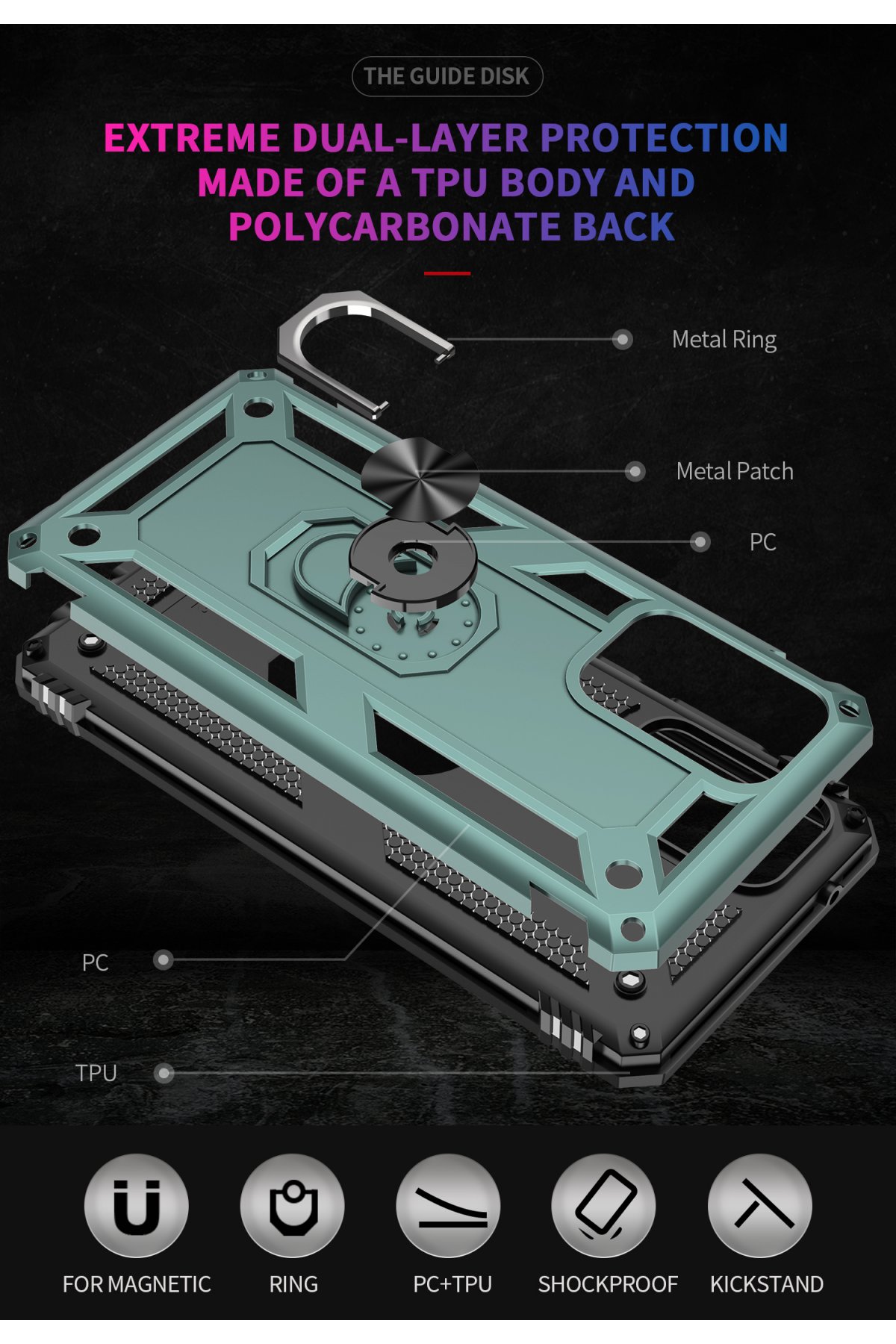 Newface Samsung Galaxy A02S Kılıf Auto Focus Karbon Kapak - Kahverengi