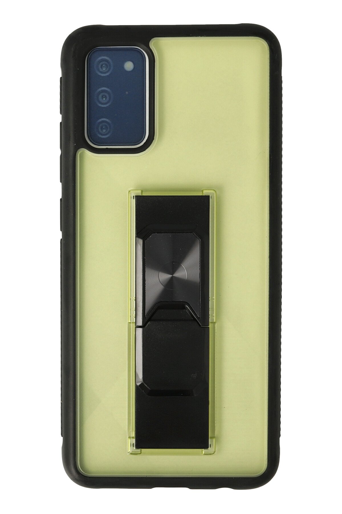 Newface Samsung Galaxy A02S Kılıf Nano içi Kadife Silikon - Turuncu