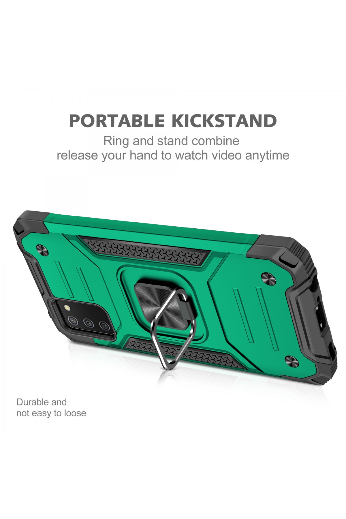 Newface Samsung Galaxy A02S Kılıf Color Lens Silikon - Lacivert