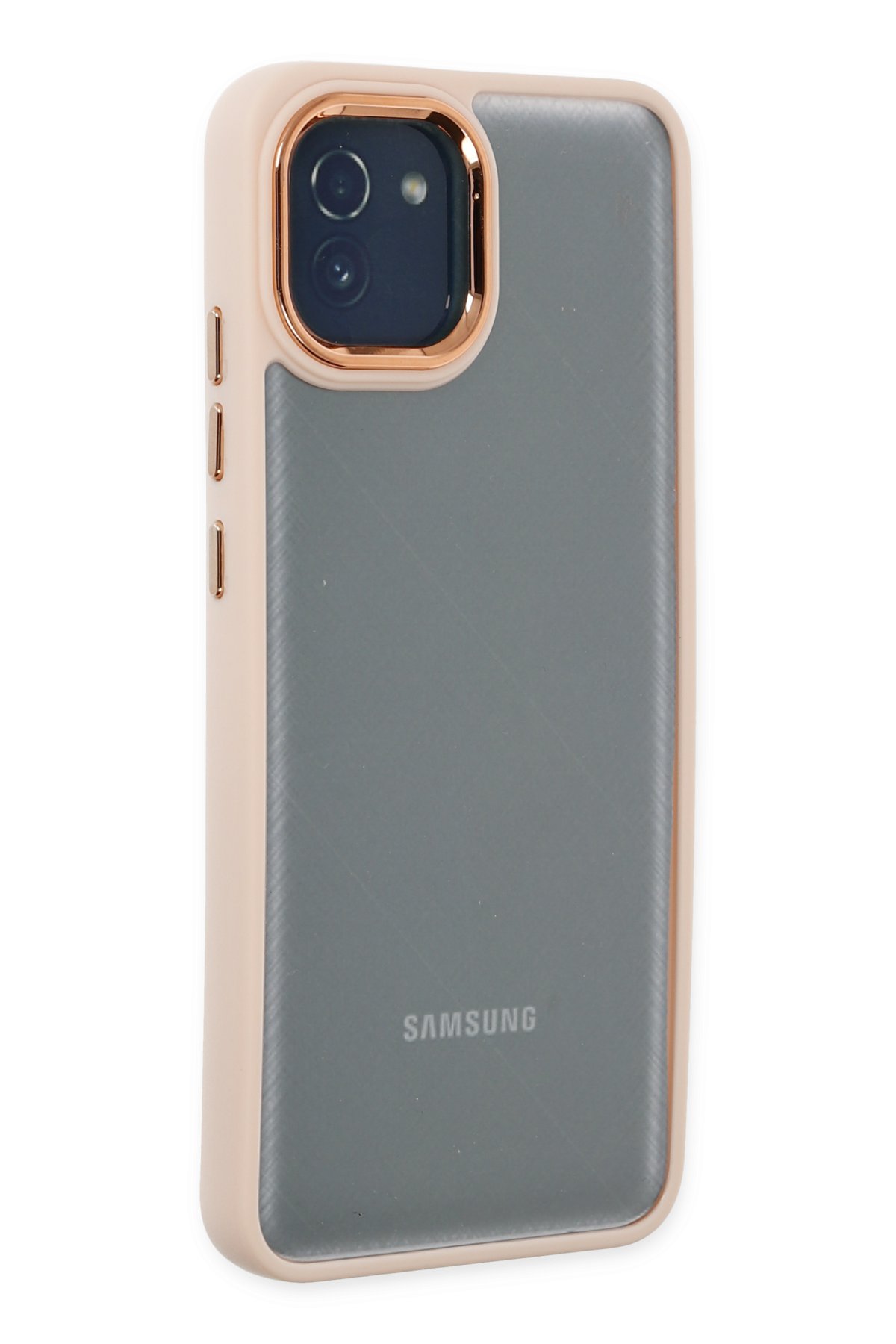 Newface Samsung Galaxy A03 Kılıf Zuma Kartvizitli Yüzüklü Silikon - Lila