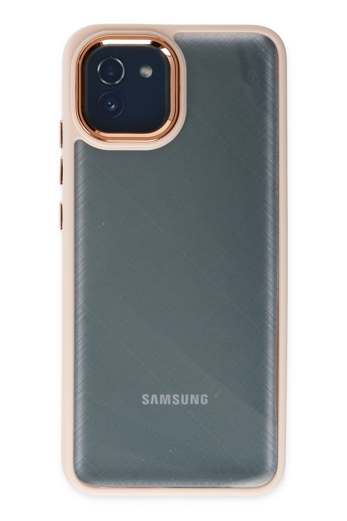 Newface Samsung Galaxy A03 Kılıf Zuma Kartvizitli Yüzüklü Silikon - Lila