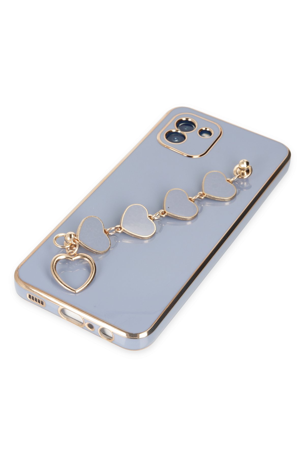 Newface Samsung Galaxy A03 Kılıf Nano içi Kadife Silikon - Gri