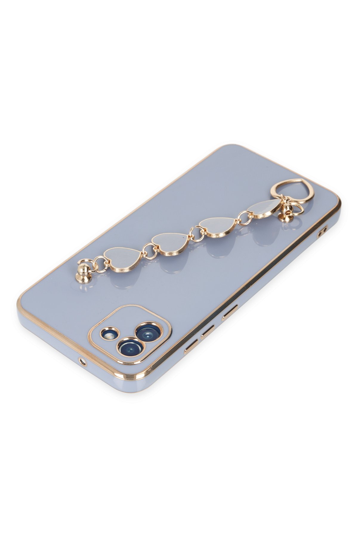 Newface Samsung Galaxy A03 Kılıf Nano içi Kadife Silikon - Gri