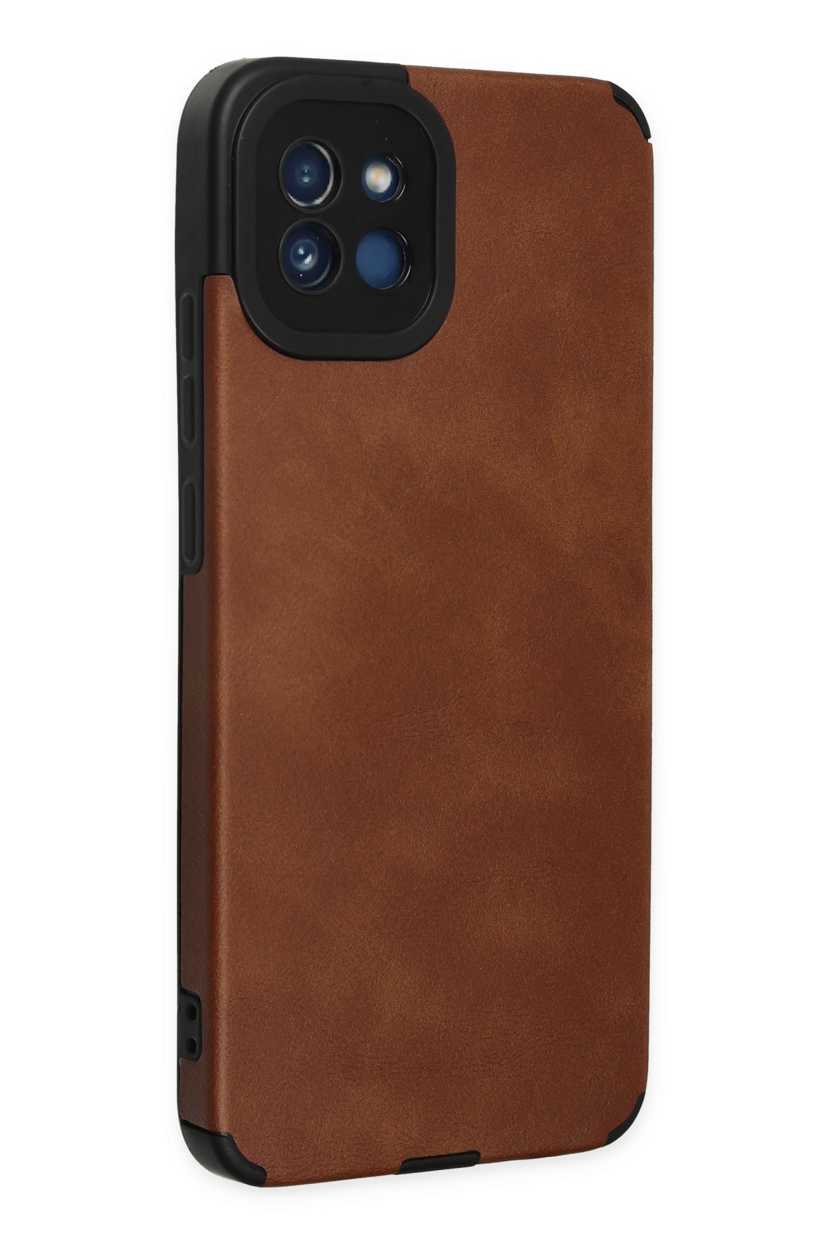 Newface Samsung Galaxy A03 Kılıf Pars Lens Yüzüklü Silikon - Lacivert