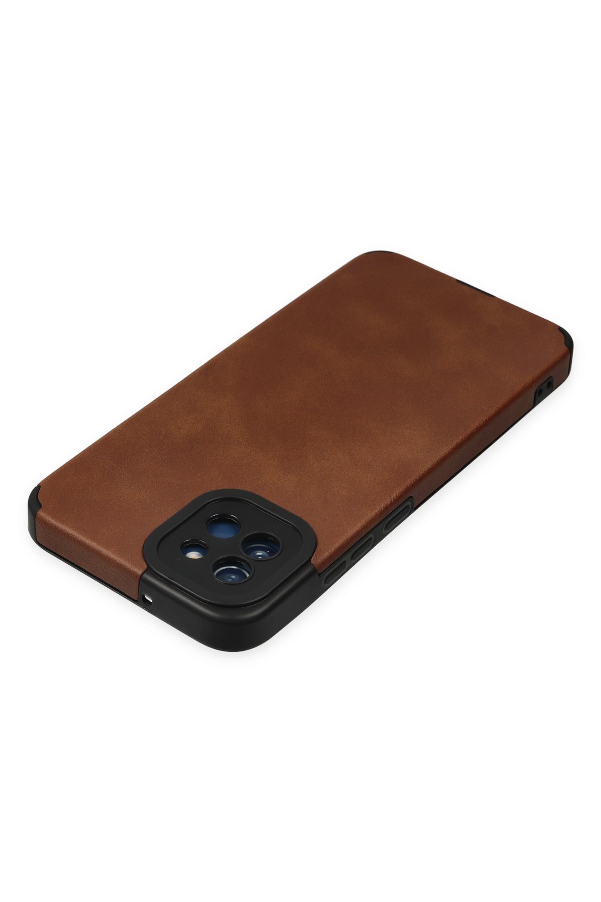 Newface Samsung Galaxy A03 Kılıf Pars Lens Yüzüklü Silikon - Lacivert