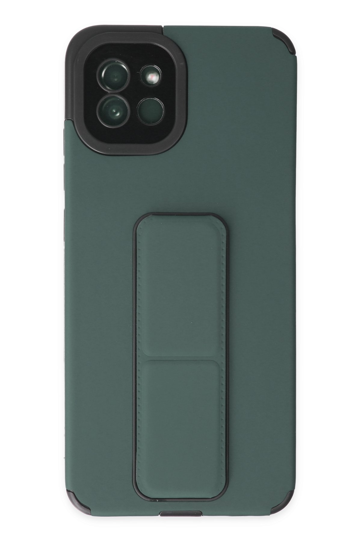 Newface Samsung Galaxy A03 Kılıf Volet Silikon - Siyah