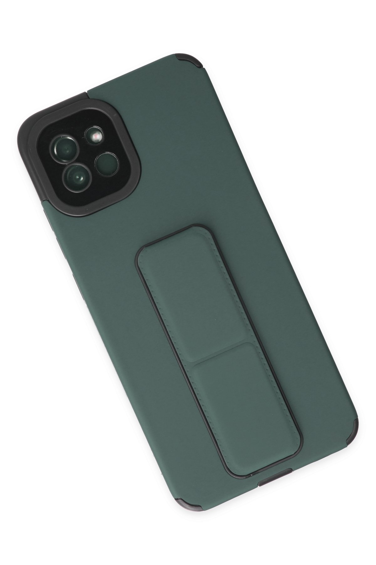 Newface Samsung Galaxy A03 Kılıf Volet Silikon - Siyah