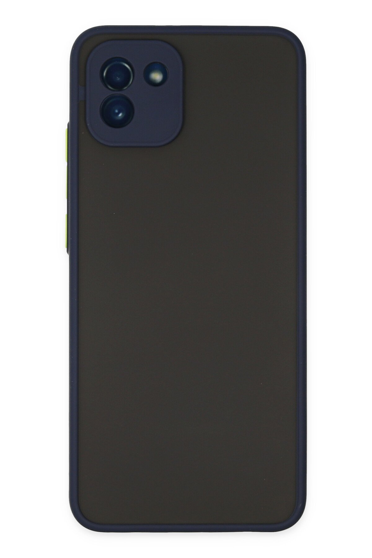 Newface Samsung Galaxy A03 Kılıf Volet Silikon - Açık Yeşil