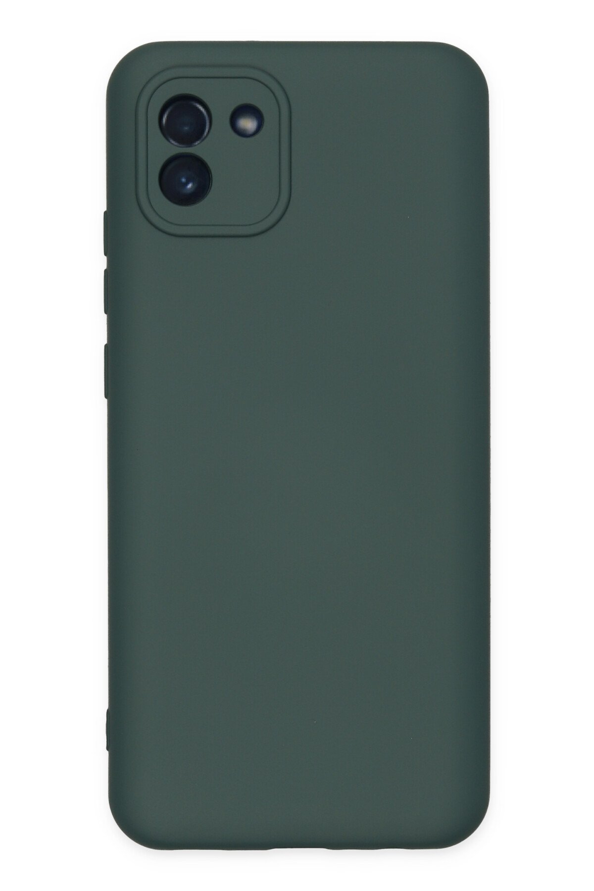 Newface Samsung Galaxy A03 Kılıf Loop Deri Silikon - Kırmızı