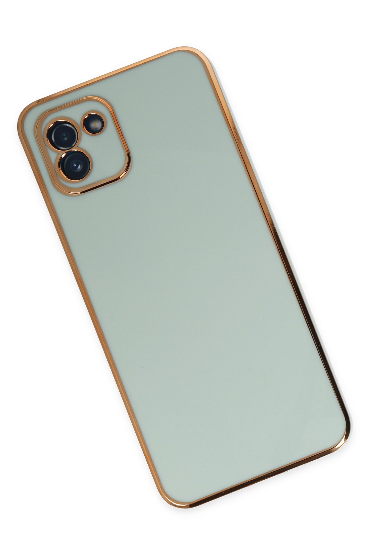 Newface Samsung Galaxy A03 Kılıf Loop Deri Silikon - Kırmızı