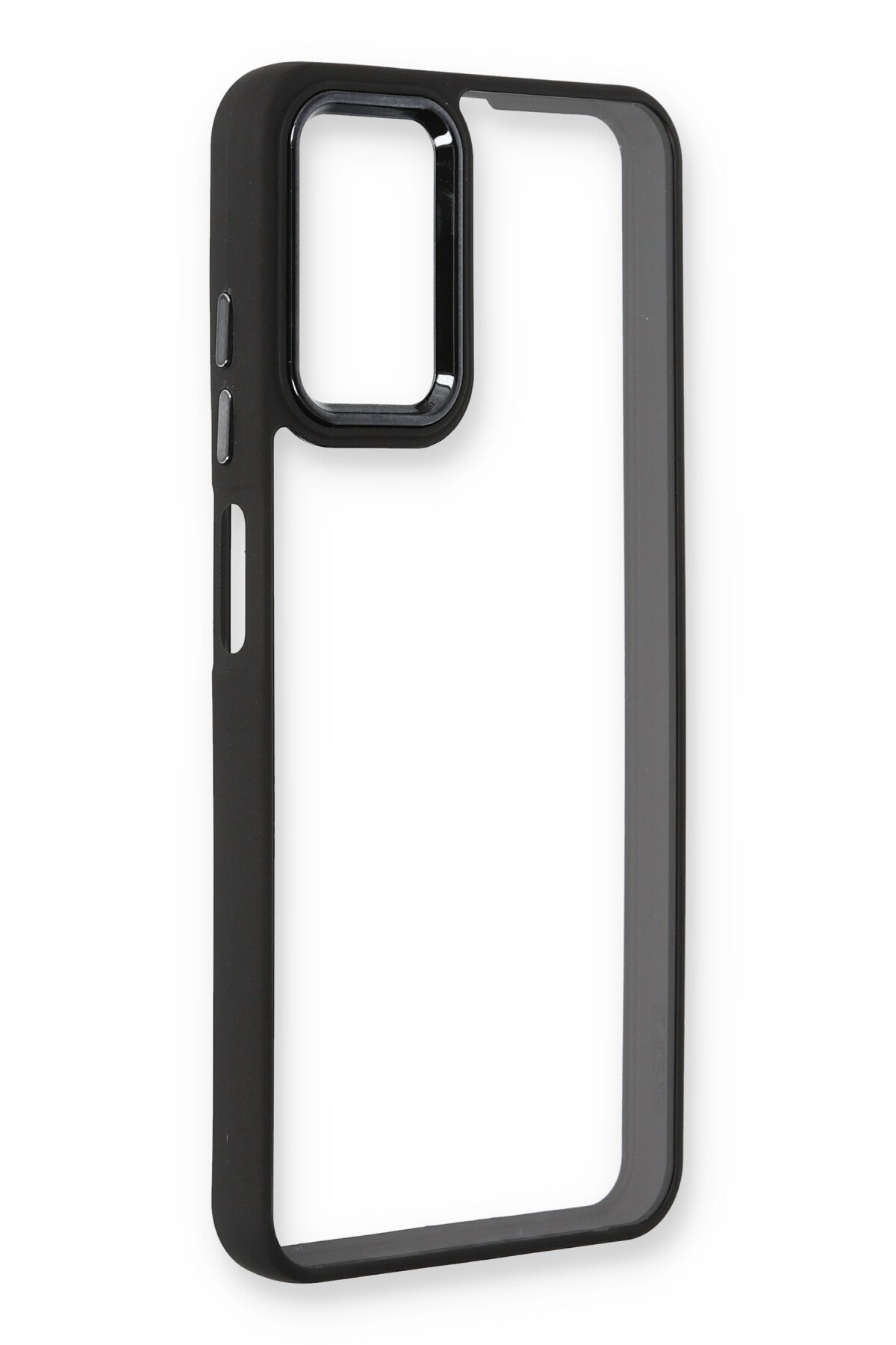 Newface Samsung Galaxy A03S Kılıf Mega Standlı Silikon - Mavi