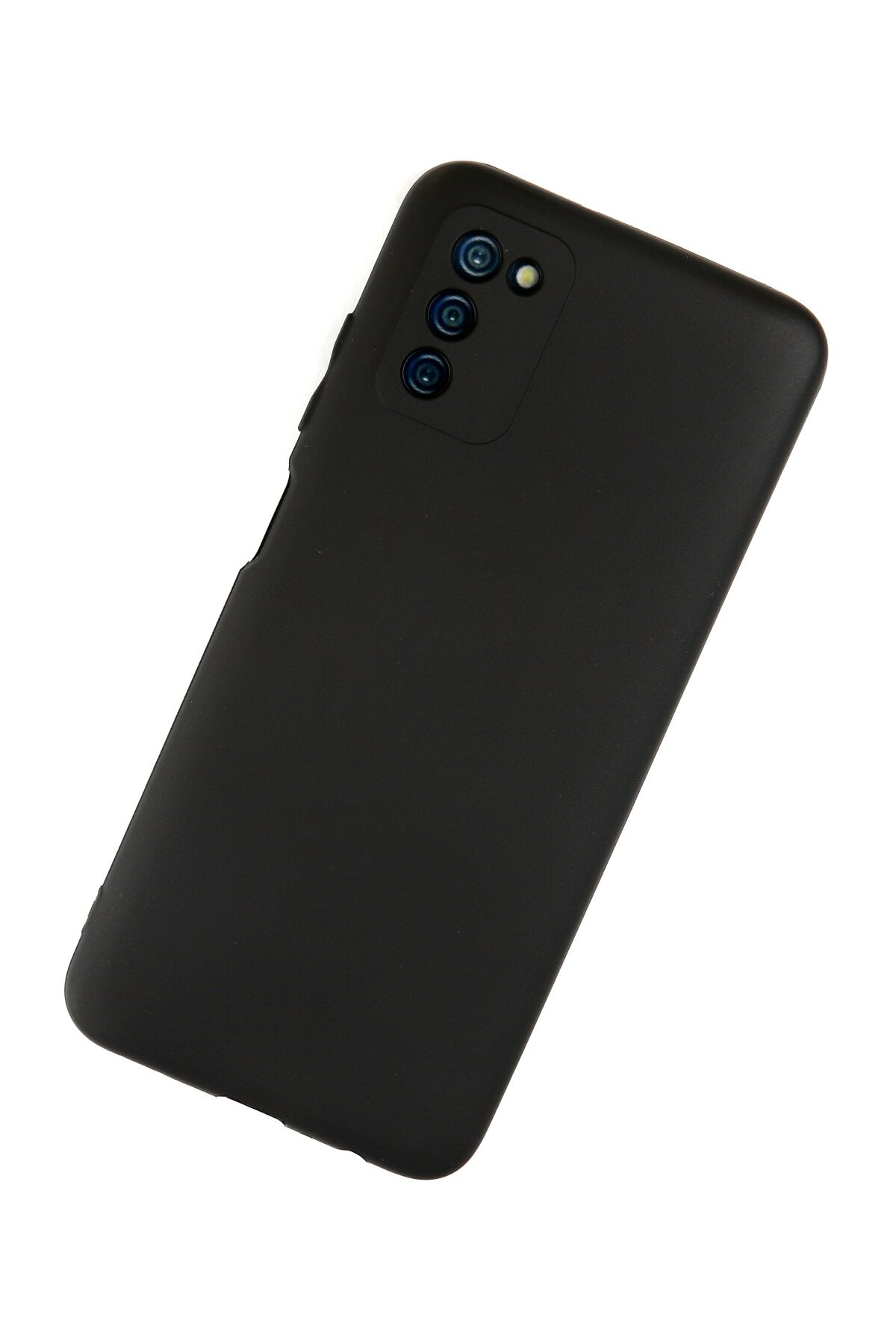 Newface Samsung Galaxy A03S Kılıf Nano içi Kadife  Silikon - Kırmızı