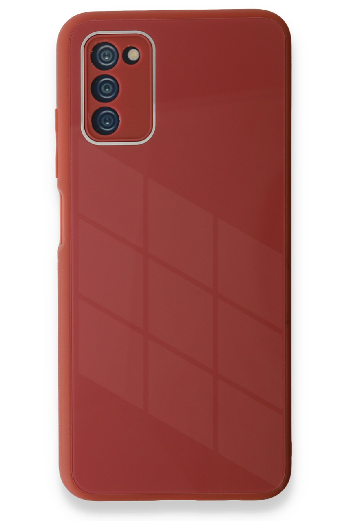 Newface Samsung Galaxy A03S Kılıf Optimum Silikon - Krem