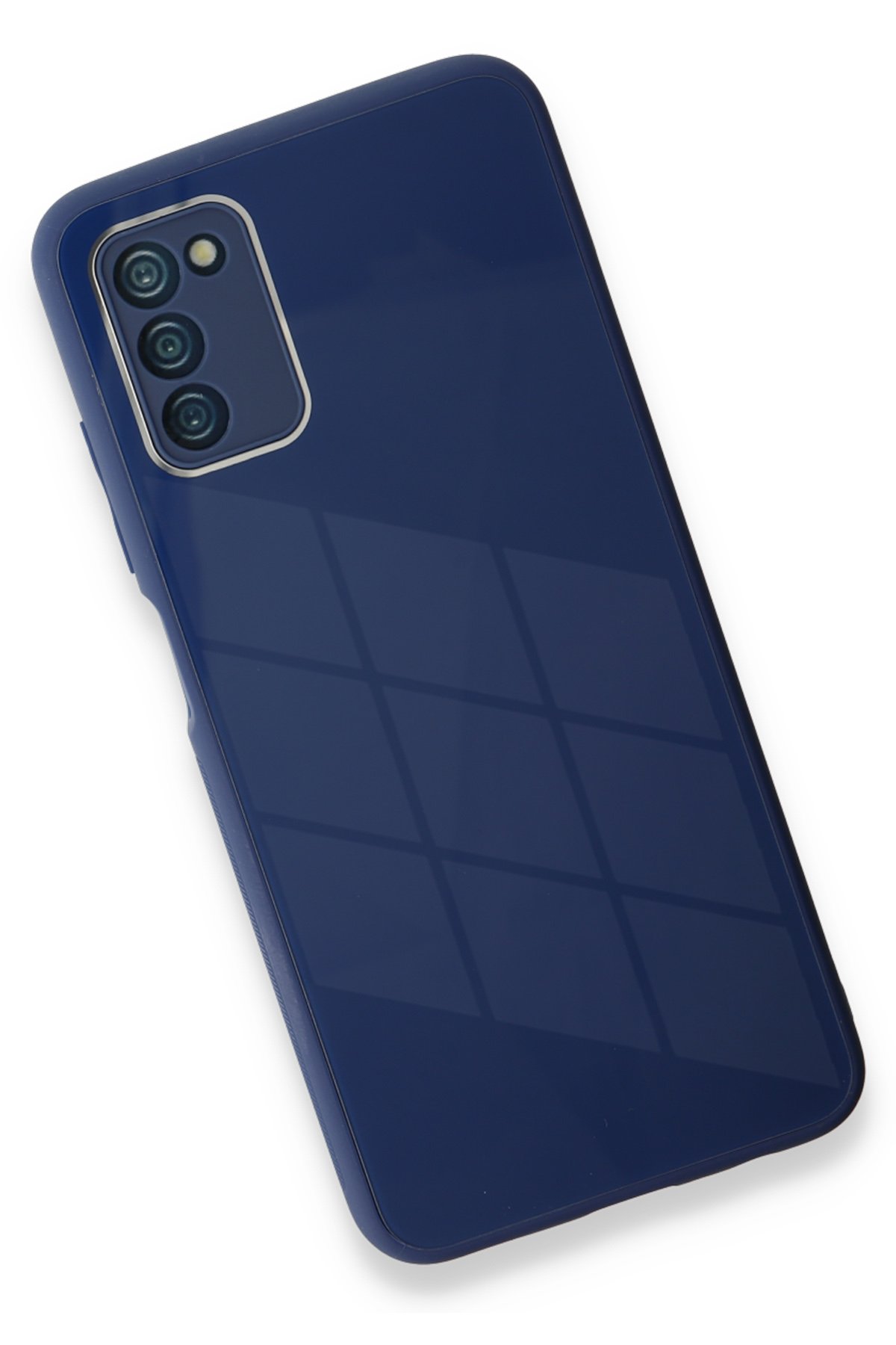 Newface Samsung Galaxy A03S Kılıf Zuma Kartvizitli Yüzüklü Silikon - Kırmızı